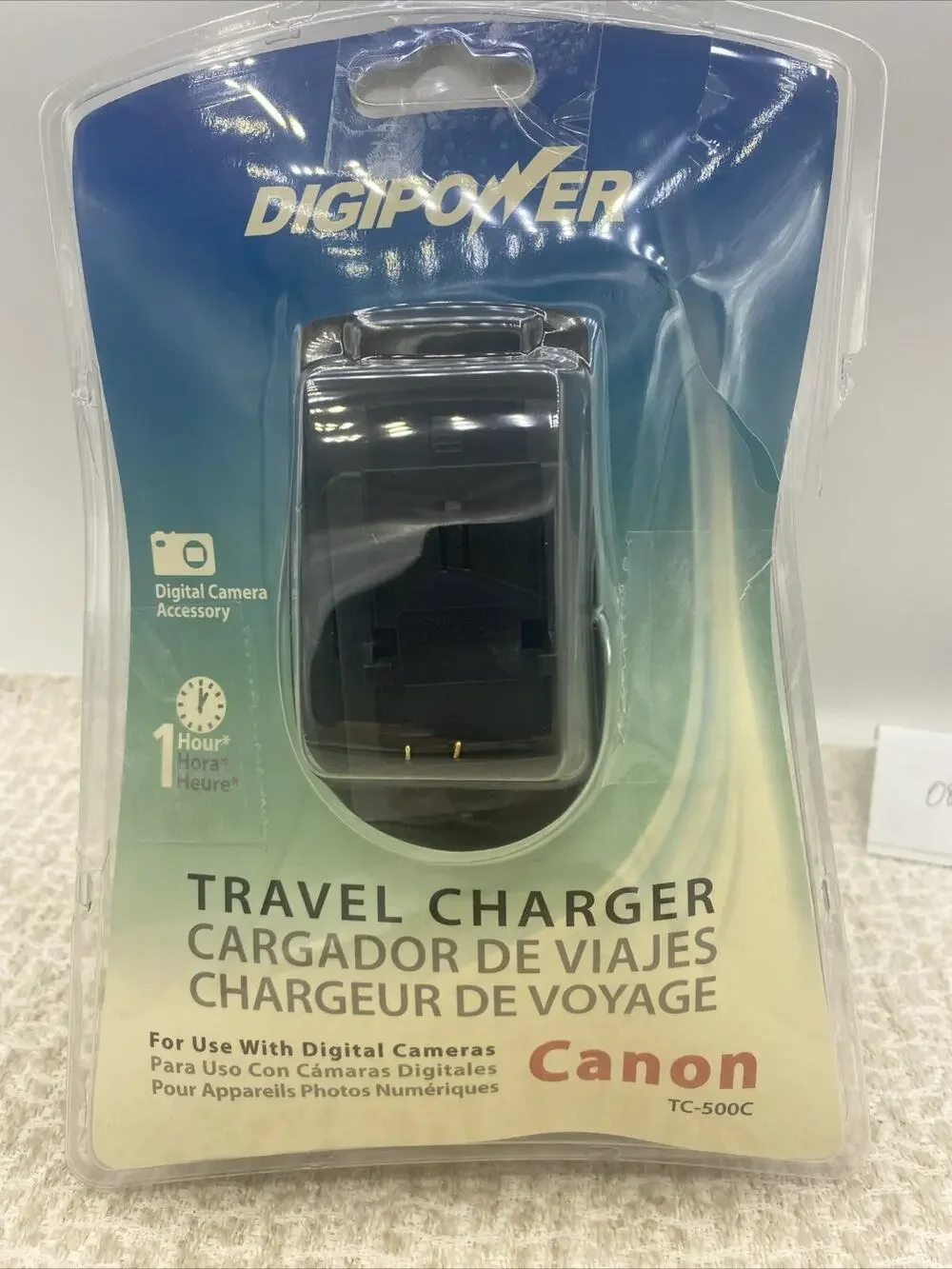 Canon Digipower Travel 1-Hour Battery Charger TC-500 C New Open Box
